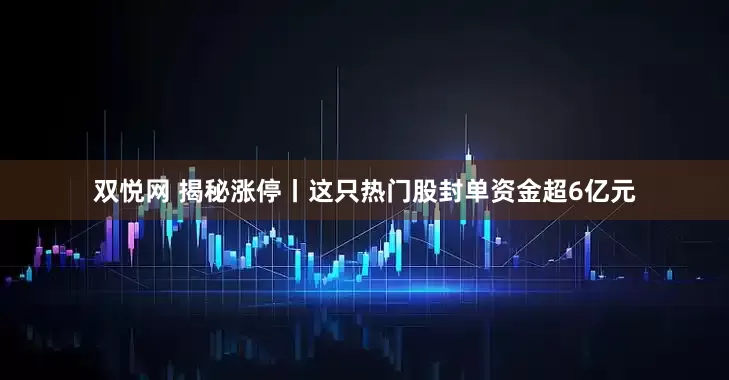 双悦网 揭秘涨停丨这只热门股封单资金超6亿元